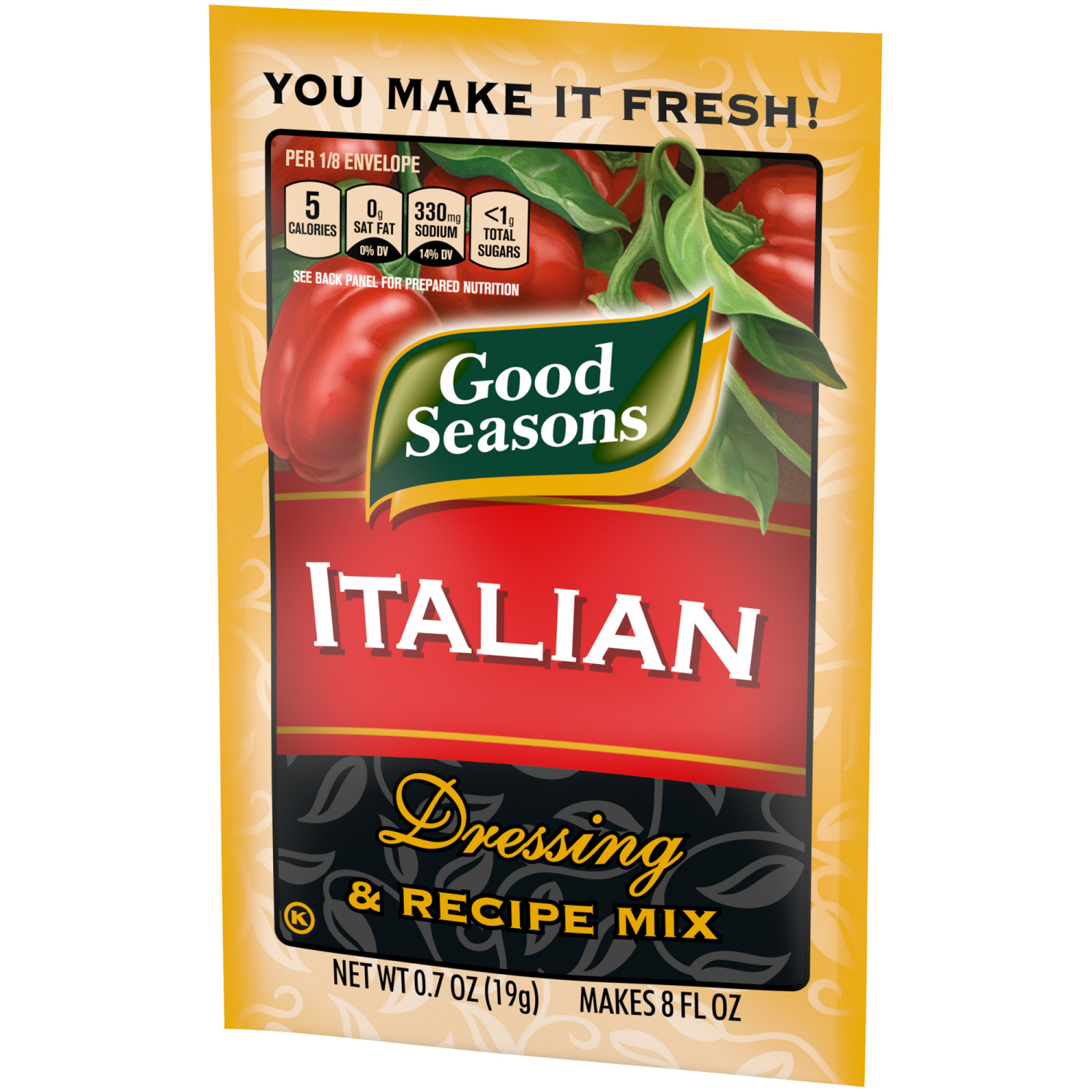 slide 4 of 8, Good Seasons Italian Dressing & Recipe Seasoning Mix, 0.7 oz Packet, 0.7 oz