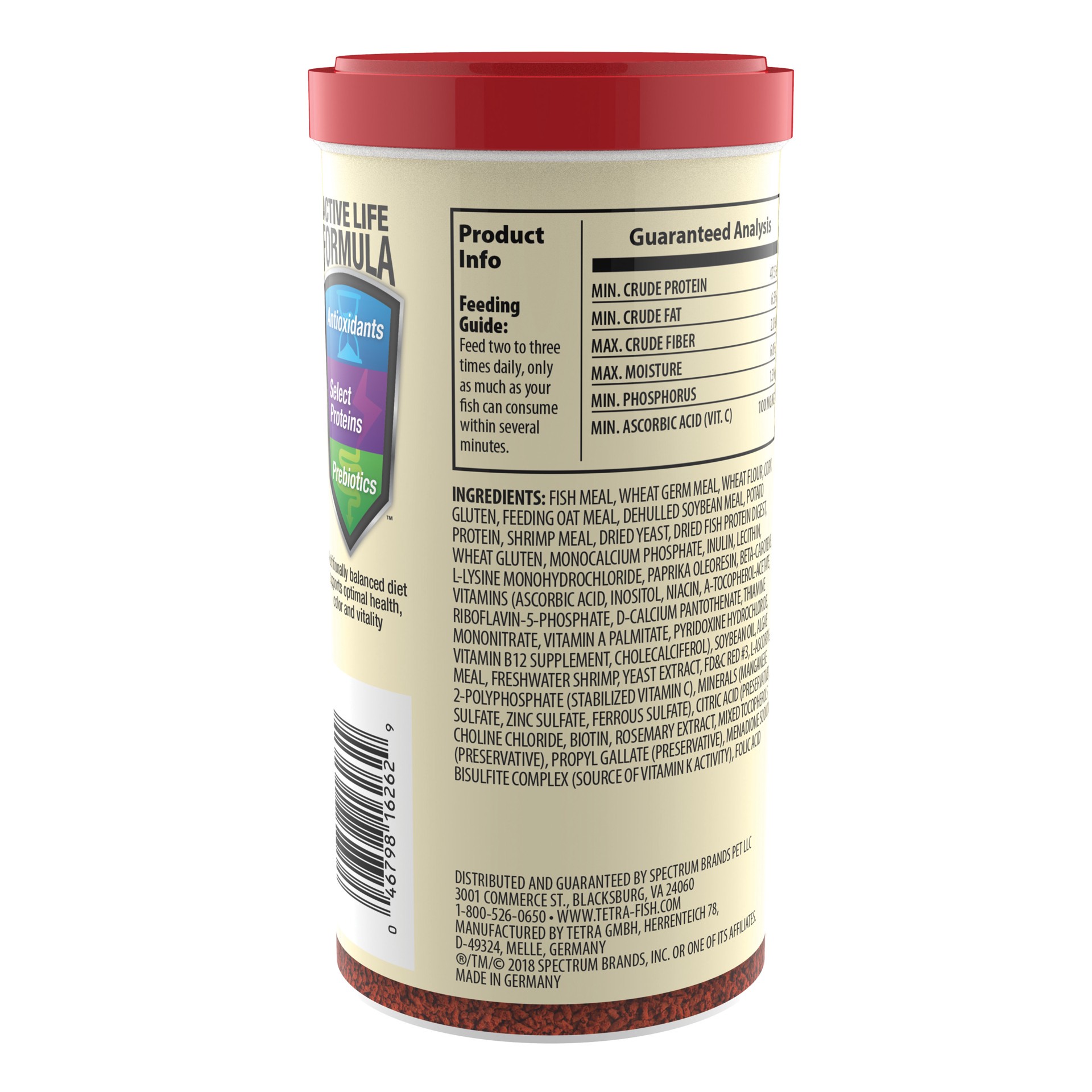 slide 1 of 1, Tetra ColorBits Tropical Granules, 10.58 oz