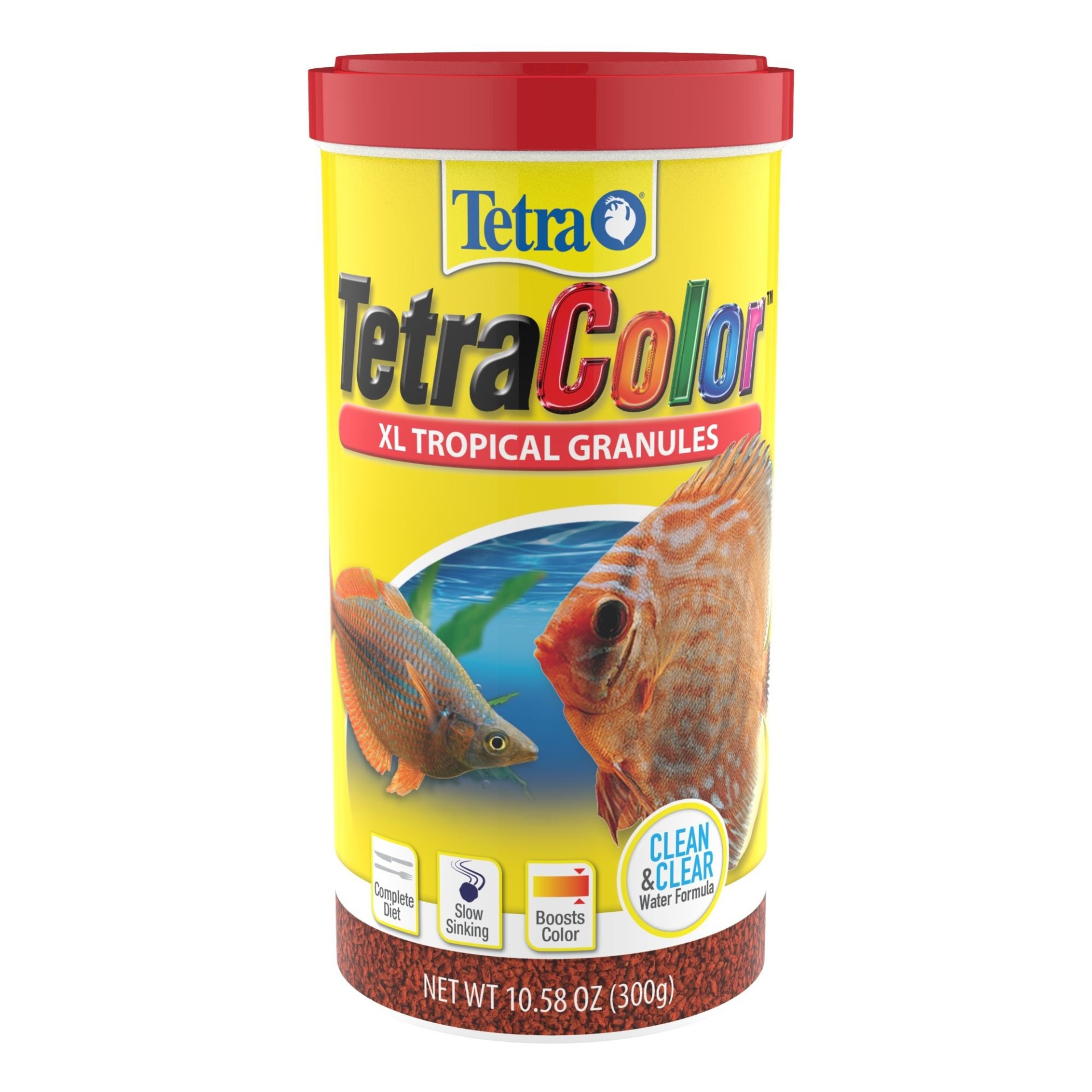 slide 1 of 1, Tetra ColorBits Tropical Granules, 10.58 oz