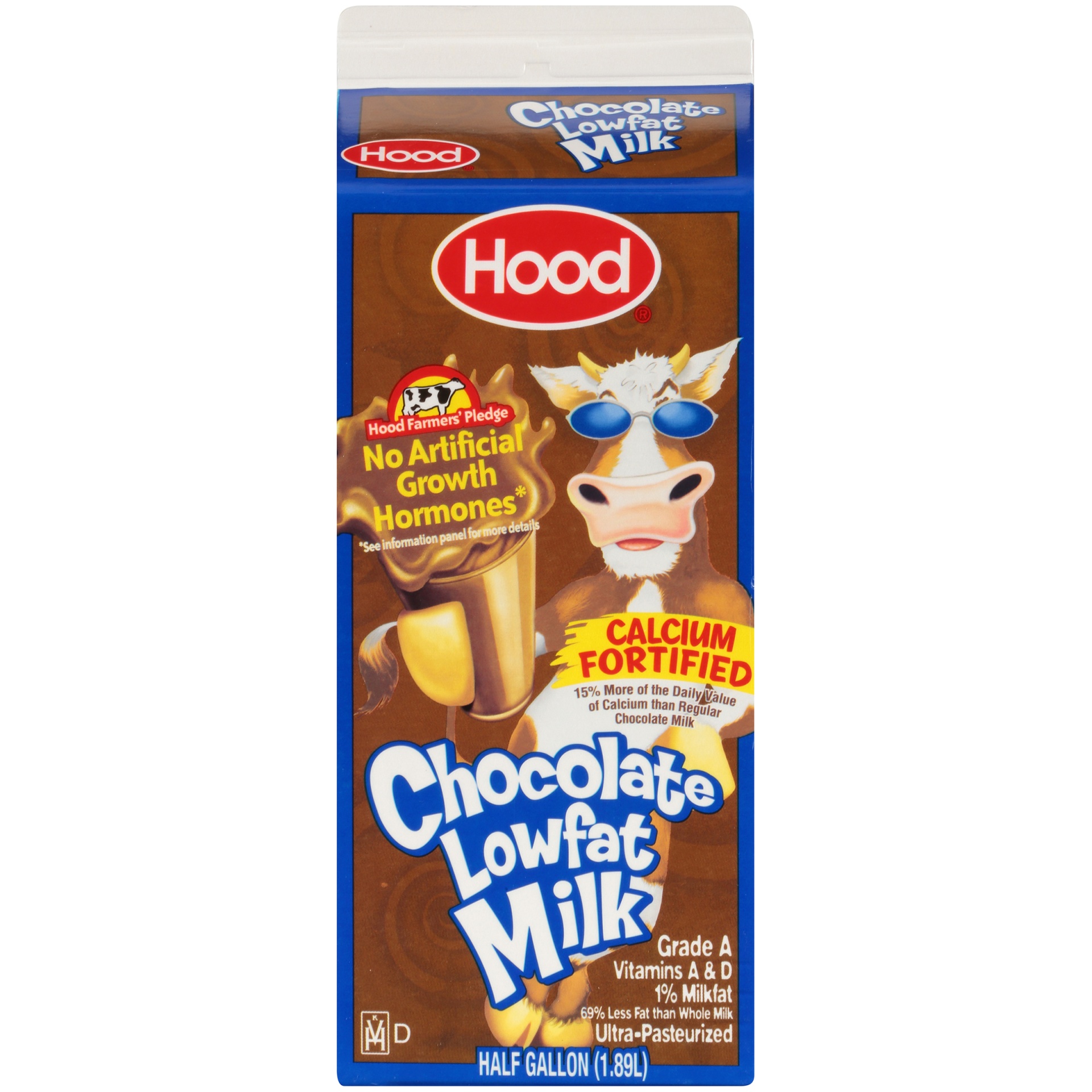 slide 6 of 8, Hood Chocolate Milk, 0.5 gal