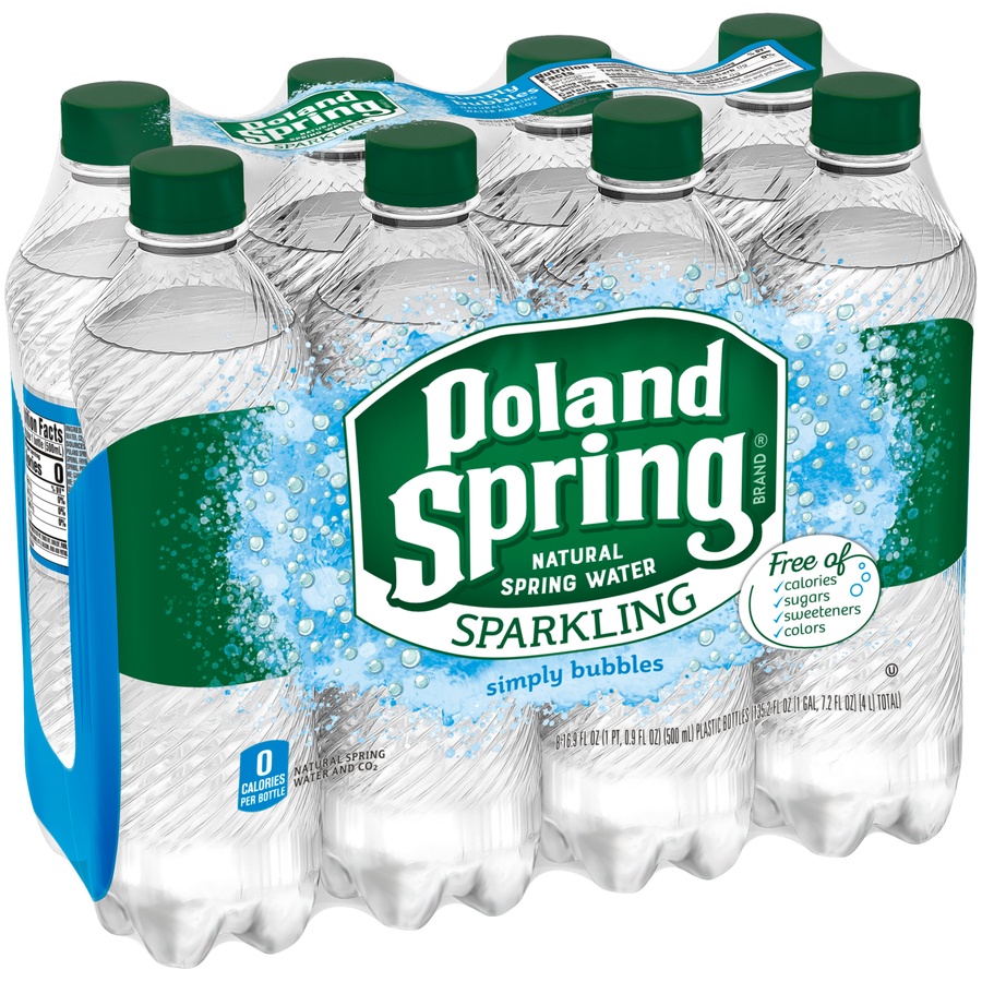 slide 1 of 6, Poland Regular Mineral Water, 8 ct; 16.9 fl oz