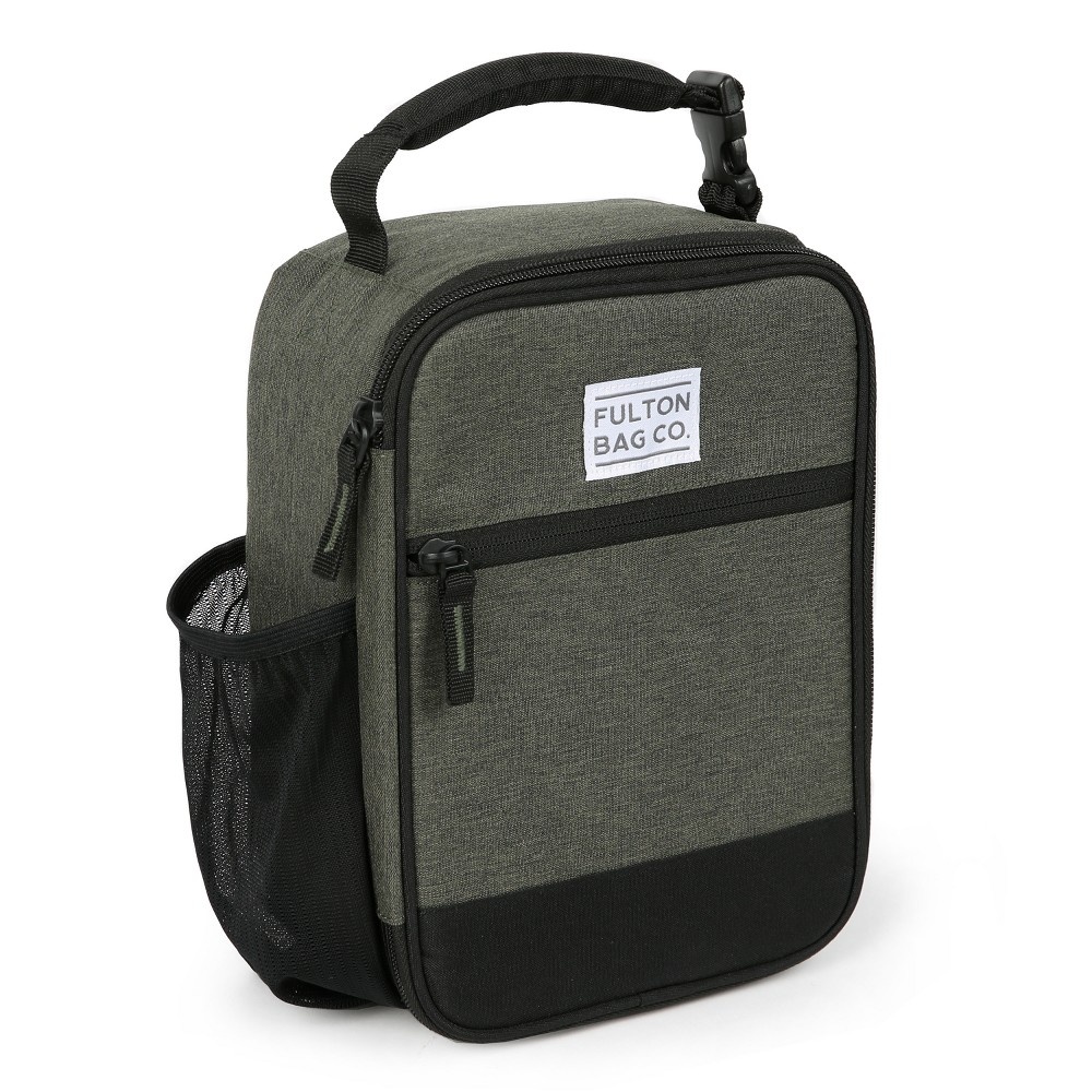 slide 2 of 5, Fulton Bag Co. Upright Lunch Bag - Olive, 1 ct