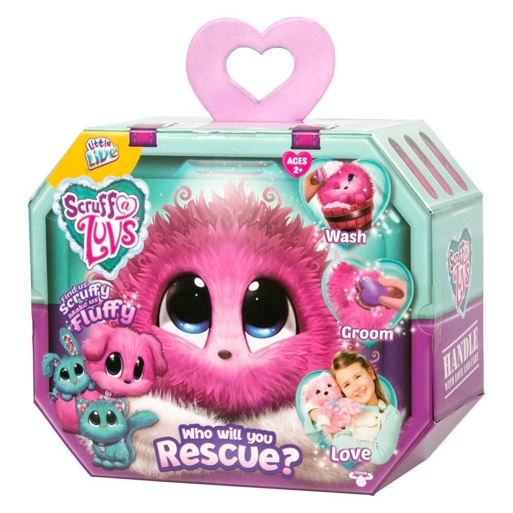 slide 3 of 14, Little Live Pets Scruff-A-Luv Pink, 1 ct