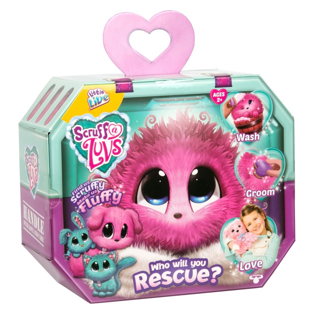 slide 8 of 14, Little Live Pets Scruff-A-Luv Pink, 1 ct