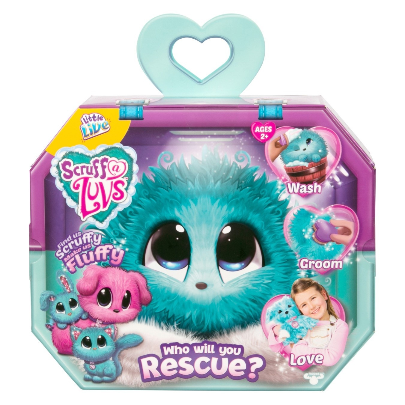 slide 1 of 13, Little Live Pets Scruff-A-Luv Blue, 1 ct