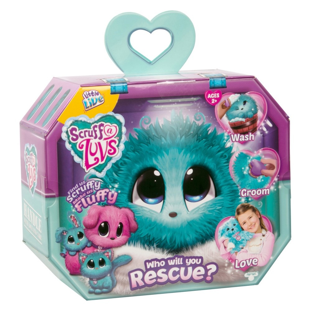 slide 11 of 13, Little Live Pets Scruff-A-Luv Blue, 1 ct