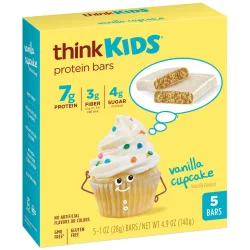 thinkThin think! Kids Cupcake Bars - 5ct