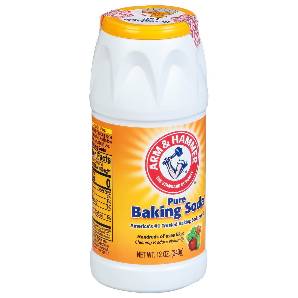 slide 7 of 9, Arm & Hammer Pure Baking Soda Shaker, 12 oz, 12 oz