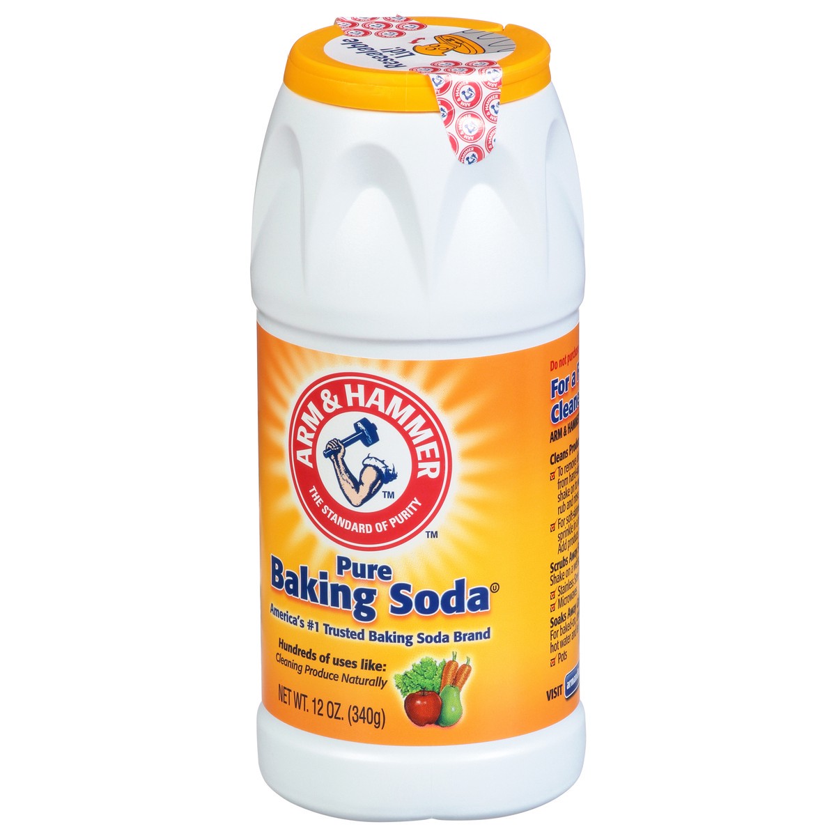 slide 9 of 9, Arm & Hammer Pure Baking Soda Shaker, 12 oz, 12 oz