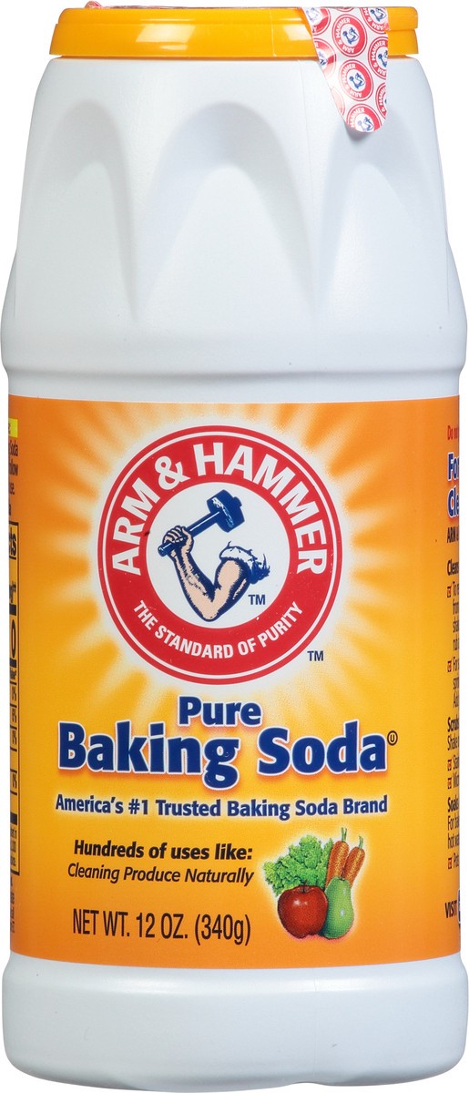 slide 3 of 9, Arm & Hammer Pure Baking Soda Shaker, 12 oz, 12 oz