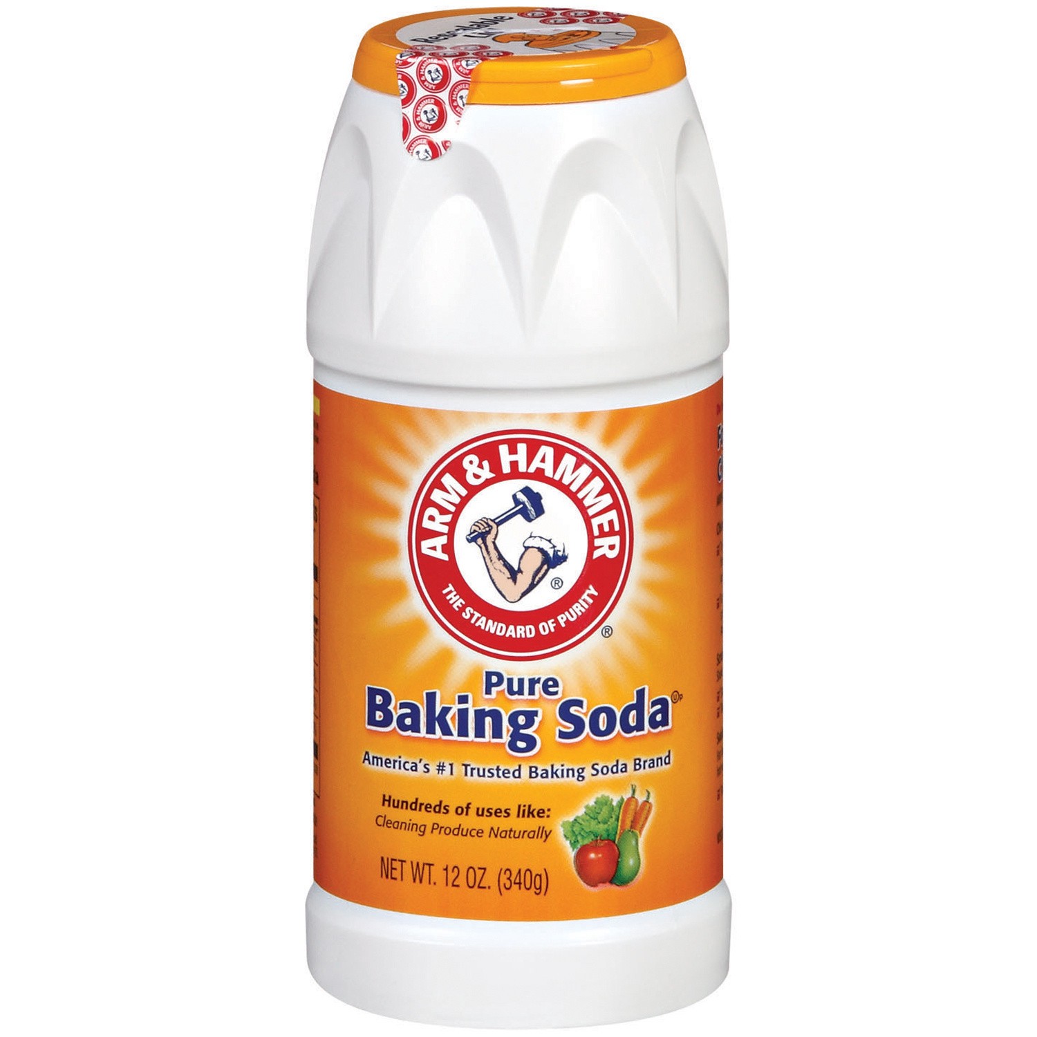 slide 1 of 9, Arm & Hammer Pure Baking Soda Shaker, 12 oz, 12 oz