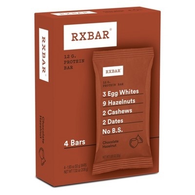 slide 1 of 1, RXBAR Chocolate Hazelnut Protein Bars, 7.32 oz
