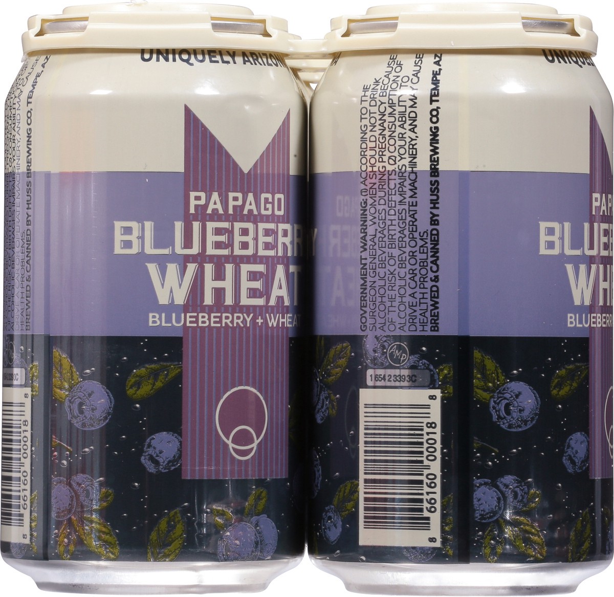 slide 2 of 11, Papago Blueberry Wheat Beer 6 - 12 oz Cans, 6 ct