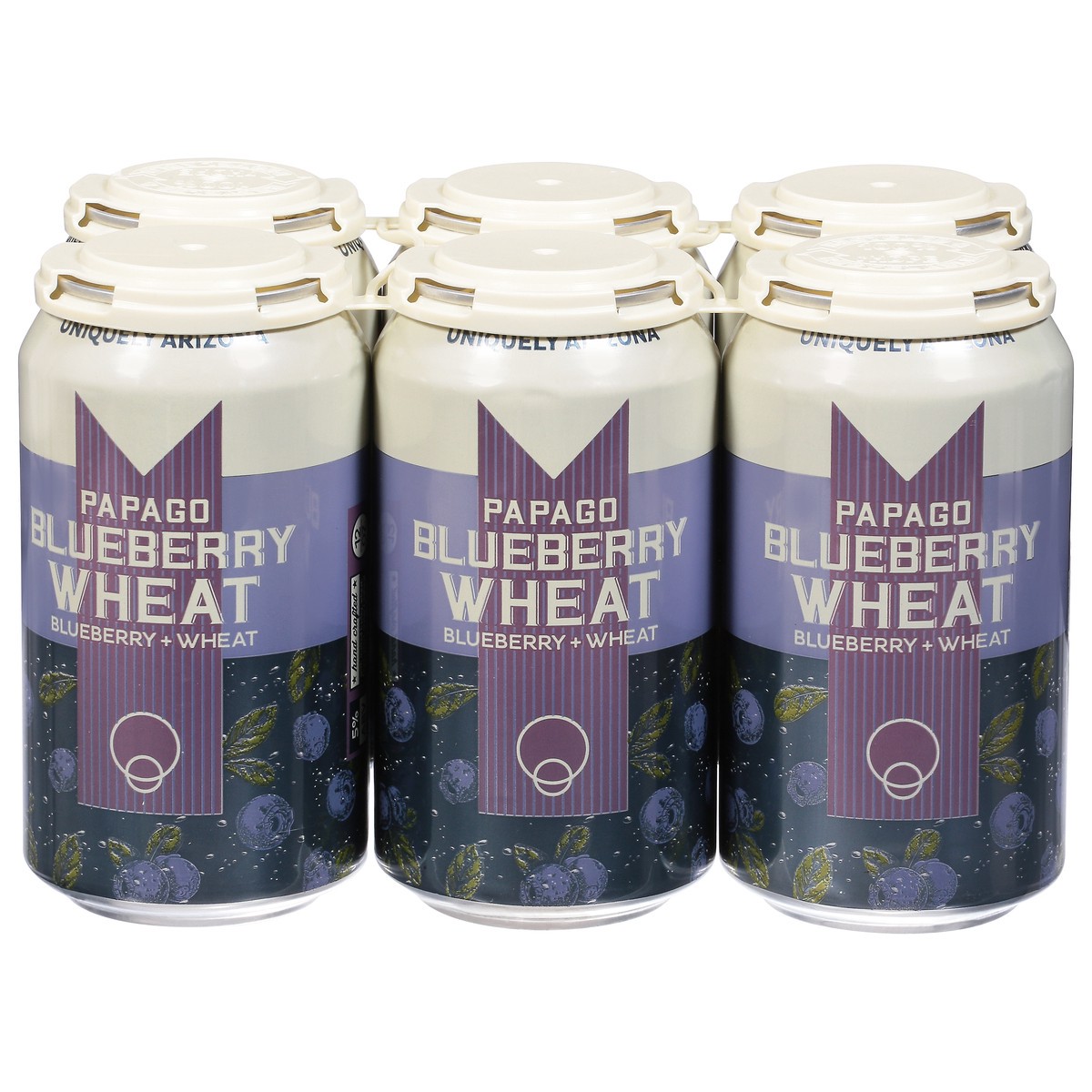 slide 4 of 11, Papago Blueberry Wheat Beer 6 - 12 oz Cans, 6 ct