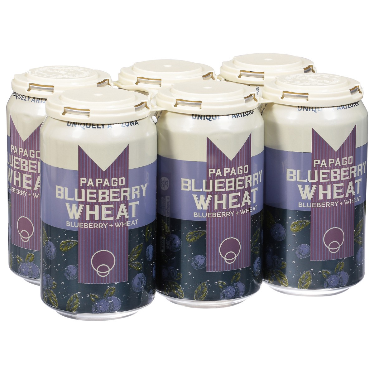 slide 5 of 11, Papago Blueberry Wheat Beer 6 - 12 oz Cans, 6 ct