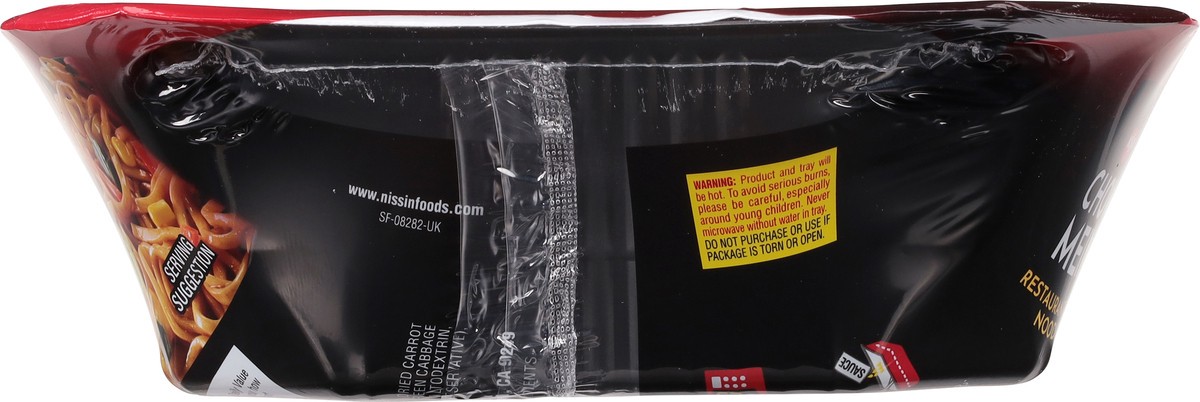 slide 4 of 12, Nissin Chow Mein Restaurant Style Teriyaki Vegetable Flavor Chow Mein Noodles 4 oz, 4 oz