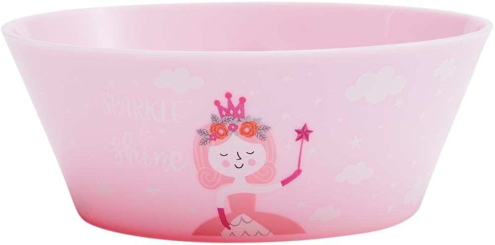 slide 1 of 1, TarHong Princess Cereal Bowl - Pink, 6 in