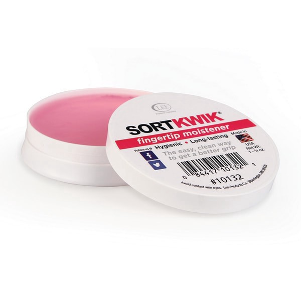 slide 3 of 3, Lee Sortkwik Hygienic Fingertip Moistener, 50% Recycled - Pink, 2 ct; 1.75 oz