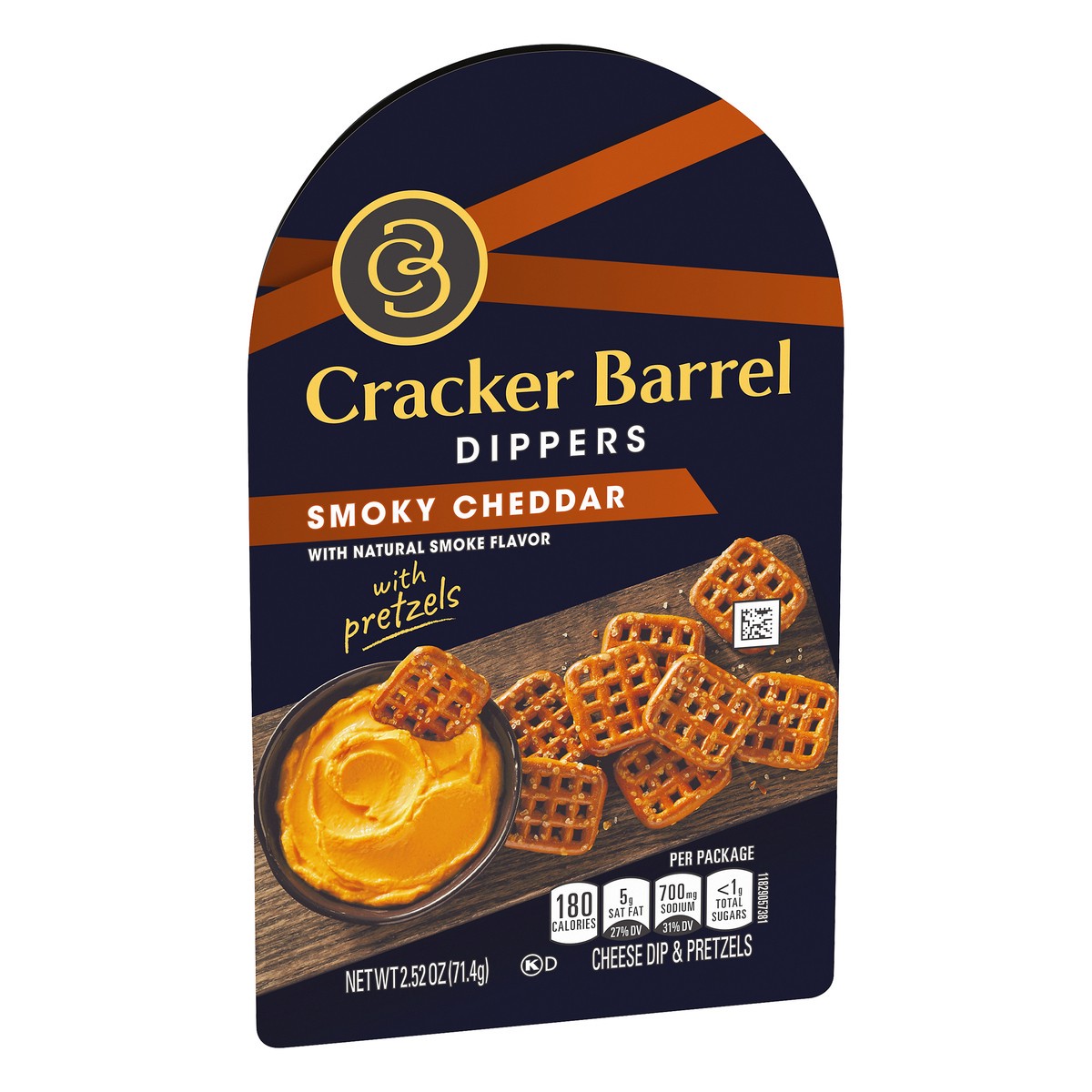 slide 11 of 13, Cracker Barrel Smoky Cheddar Dippers 2.52 oz, 2.52 oz