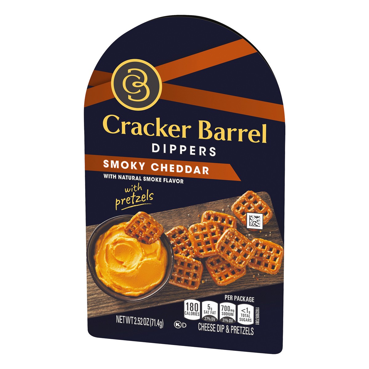 slide 2 of 13, Cracker Barrel Smoky Cheddar Dippers 2.52 oz, 2.52 oz