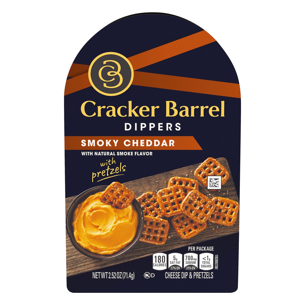 slide 8 of 13, Cracker Barrel Smoky Cheddar Dippers 2.52 oz, 2.52 oz