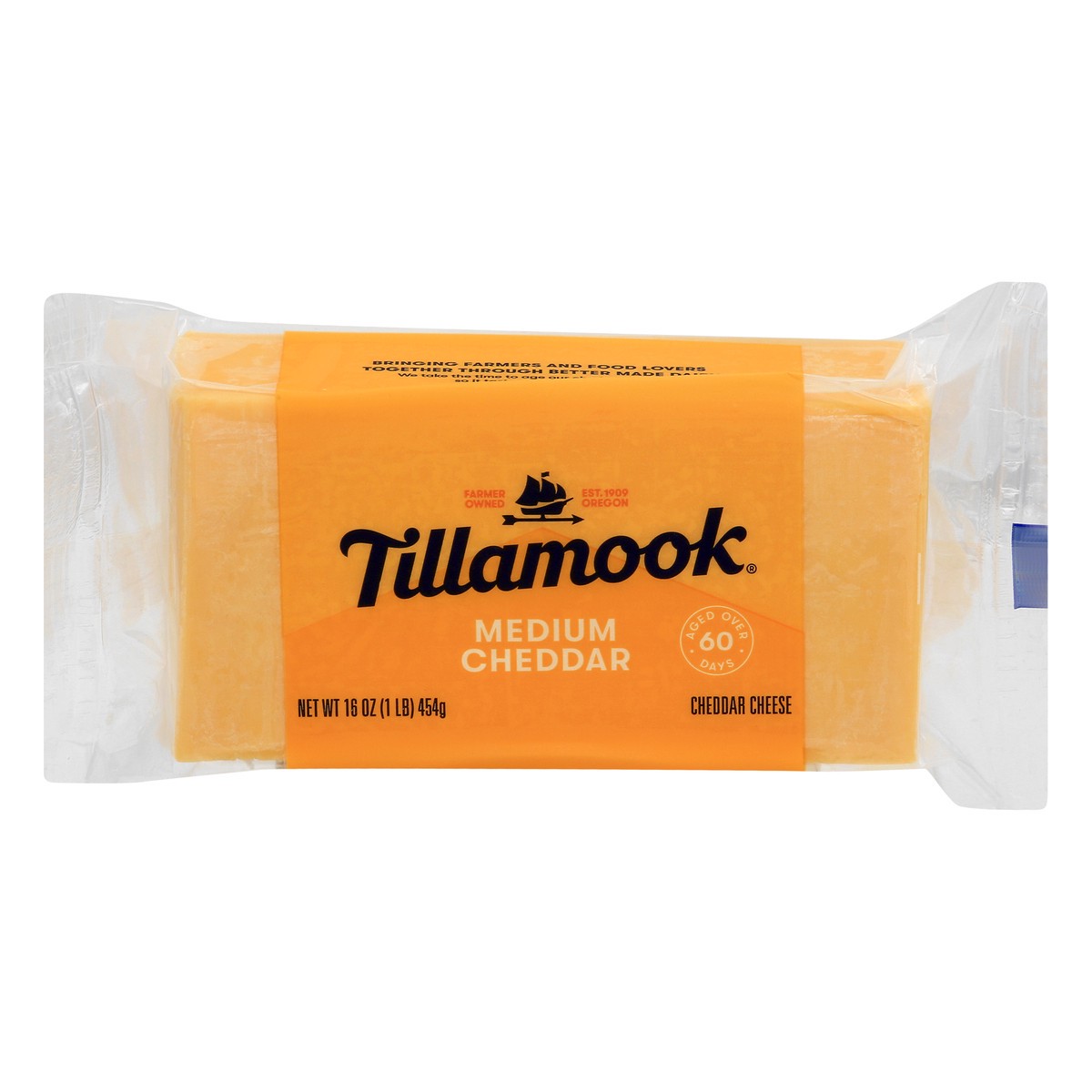 slide 1 of 7, Tillamook Medium Cheddar Cheese Loaf - 16oz, 16 oz