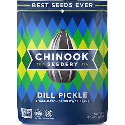 slide 1 of 1, Chinook Seedery Chinook Seesery Dill Pickle Sunflower Seeds, 4.7 oz