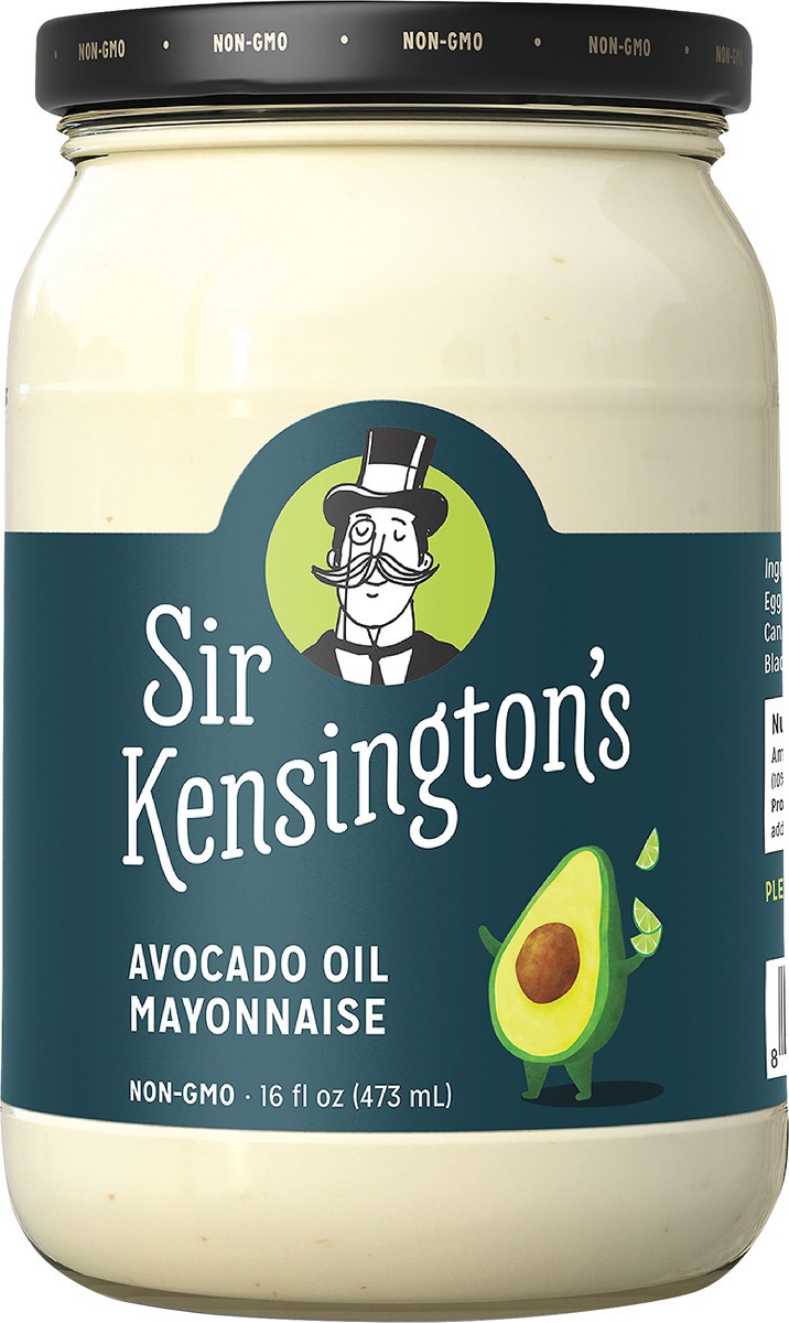 slide 5 of 5, Sir Kensington's Mayonnaise Avocado Oil, 16 oz