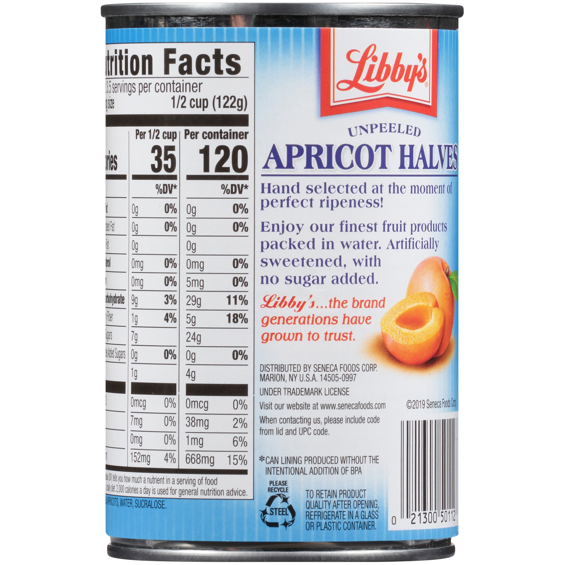 slide 4 of 6, Libby's Apricot Halves W/ Splenda, 14.75 oz