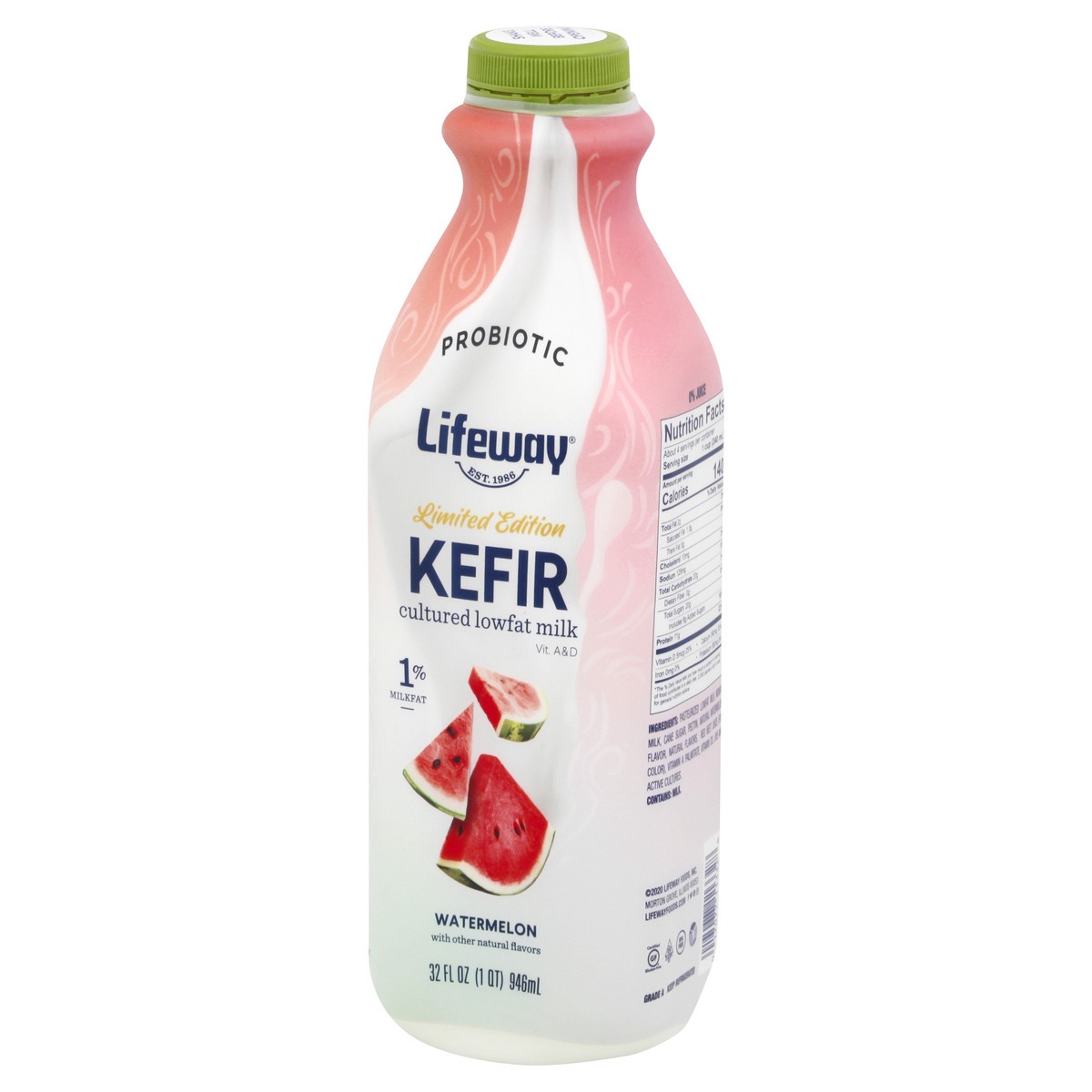 slide 7 of 13, Lifeway Watermelon Kefir 32 oz, 32 oz