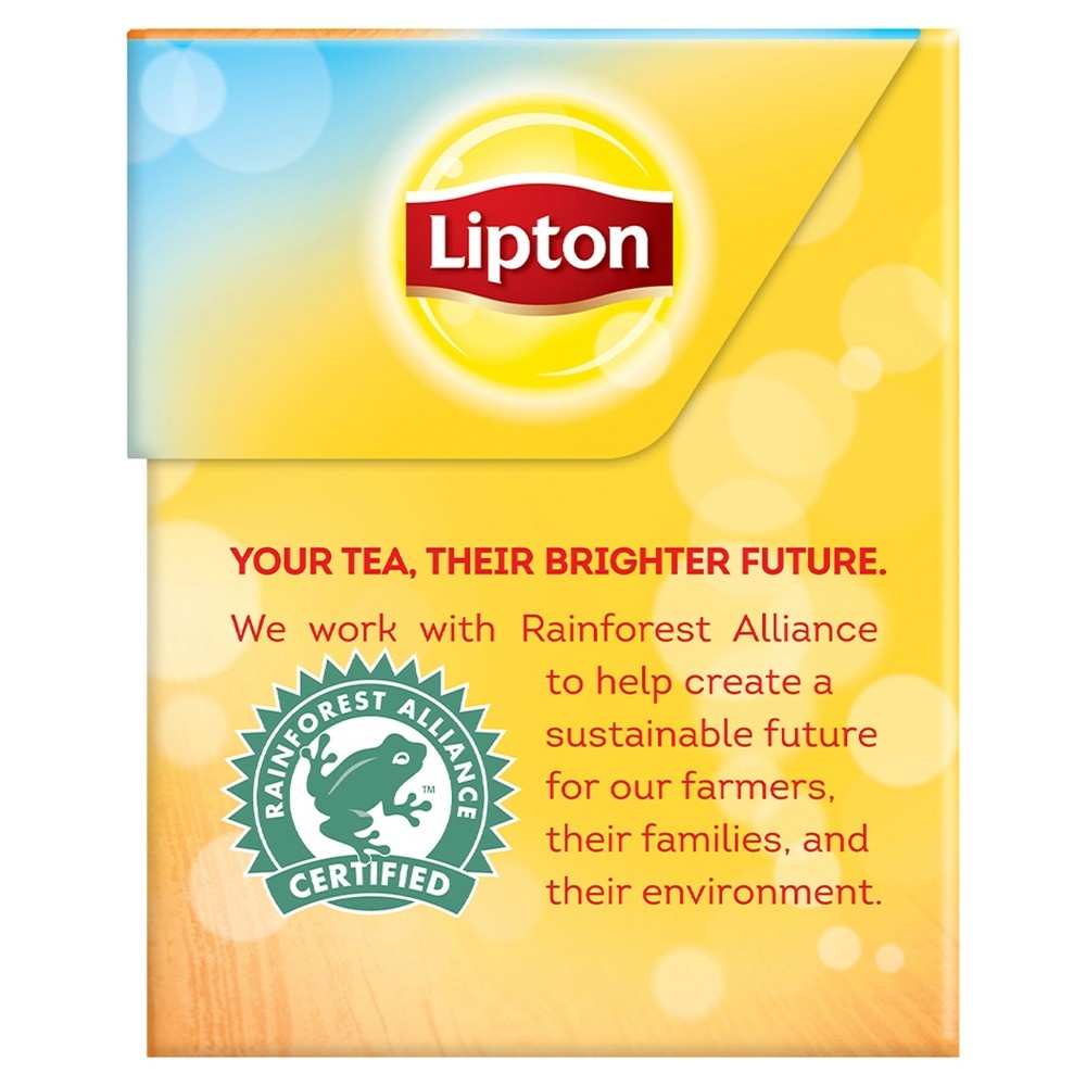 slide 6 of 8, Lipton Unsweetened Black Iced Tea Family Size Bags, 24 ct