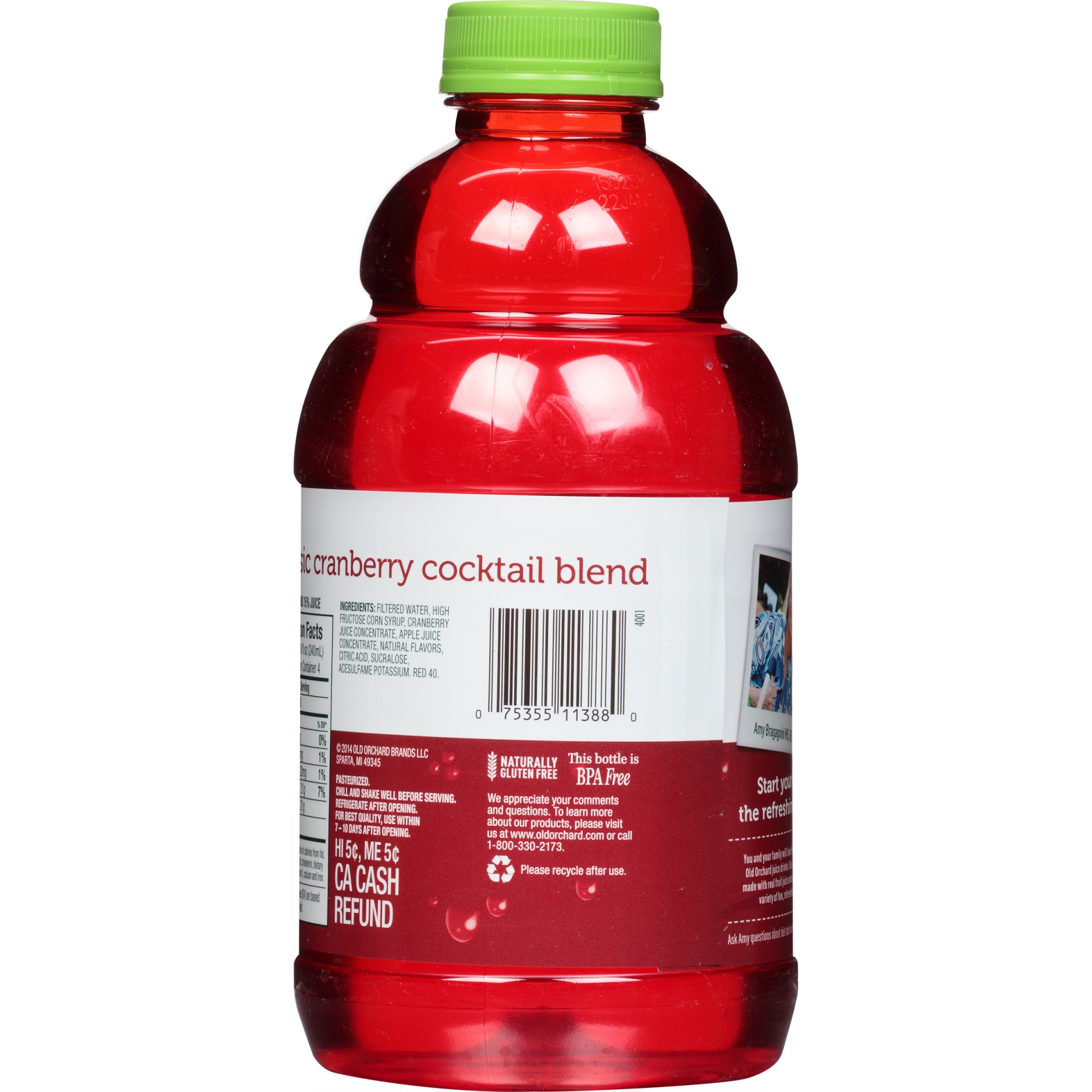 slide 4 of 6, Old Orchard Classic Cranberry Juice Cocktail, 32 fl oz