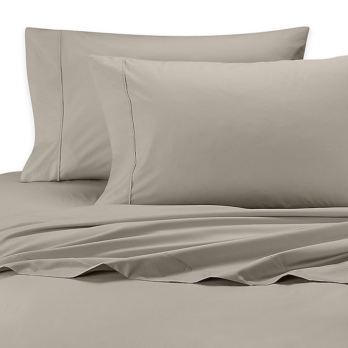 slide 1 of 1, SHEEX 100% Viscose Made from Bamboo King Pillowcases - Taupe, 2 ct