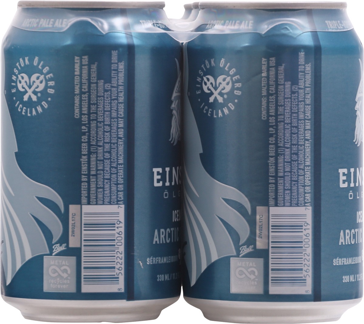 slide 2 of 9, Einstok Olgerd Icelandic Arctic Pale Ale Beer 6-330 ml Cans, 6 ct