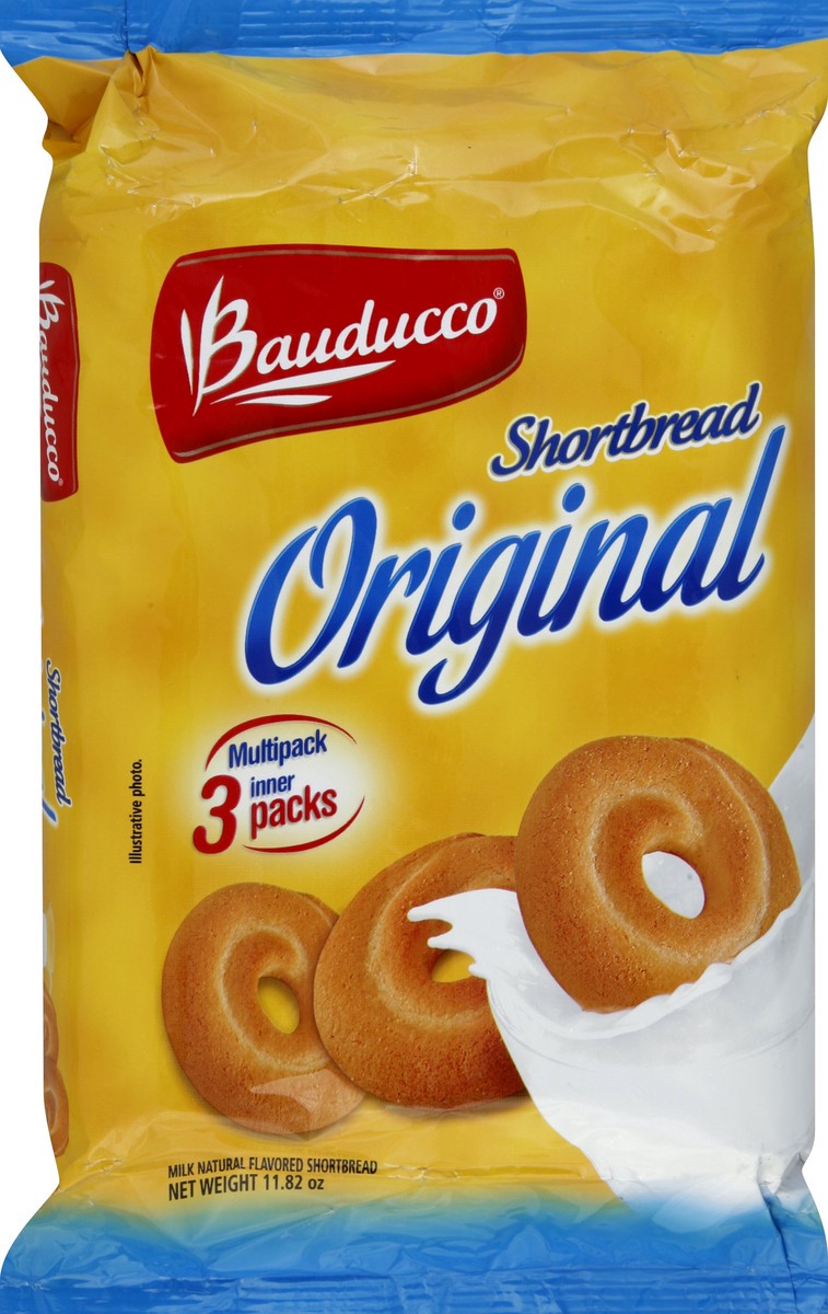 slide 5 of 5, Bauducco Shortbread Cookies, 11.82 oz