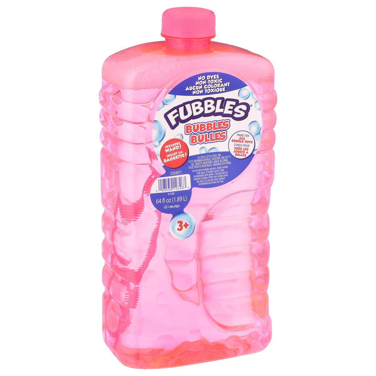 slide 4 of 11, Little Kids Fubbles Bubbles 4Pk, 64 oz