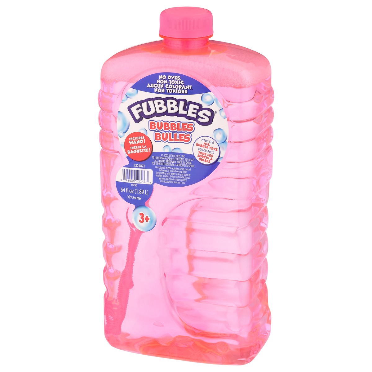 slide 11 of 11, Little Kids Fubbles Bubbles 4Pk, 64 oz