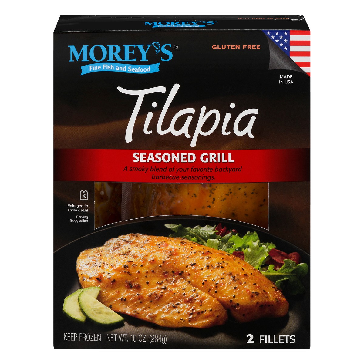 slide 4 of 13, Morey's Seasoned Grill Tilapia 2 ea, 2 ct