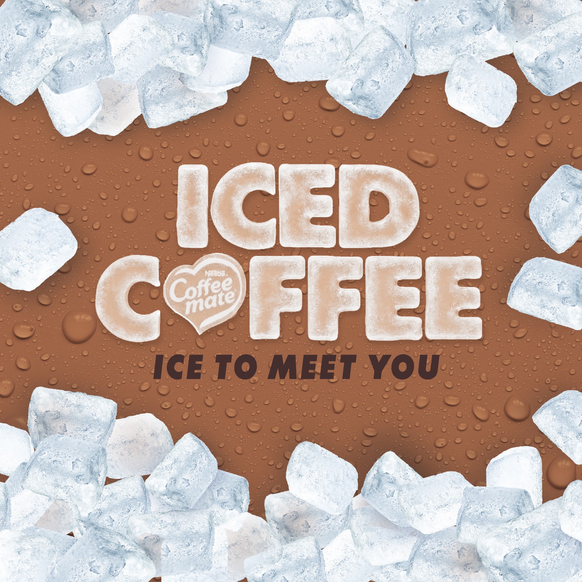 slide 2 of 7, Coffee-Mate Coffee mate Mocha Flavored Iced Coffee, Non-Dairy Cold Coffee, Ready to Drink, 50 fl oz