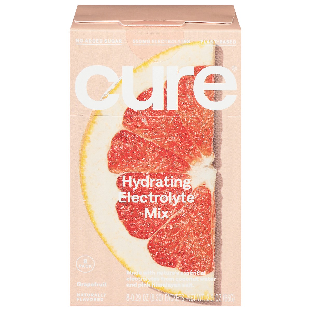 slide 5 of 11, CÜRE Hydrating Grapefruit Electrolyte Mix - 8 ct, 8 ct