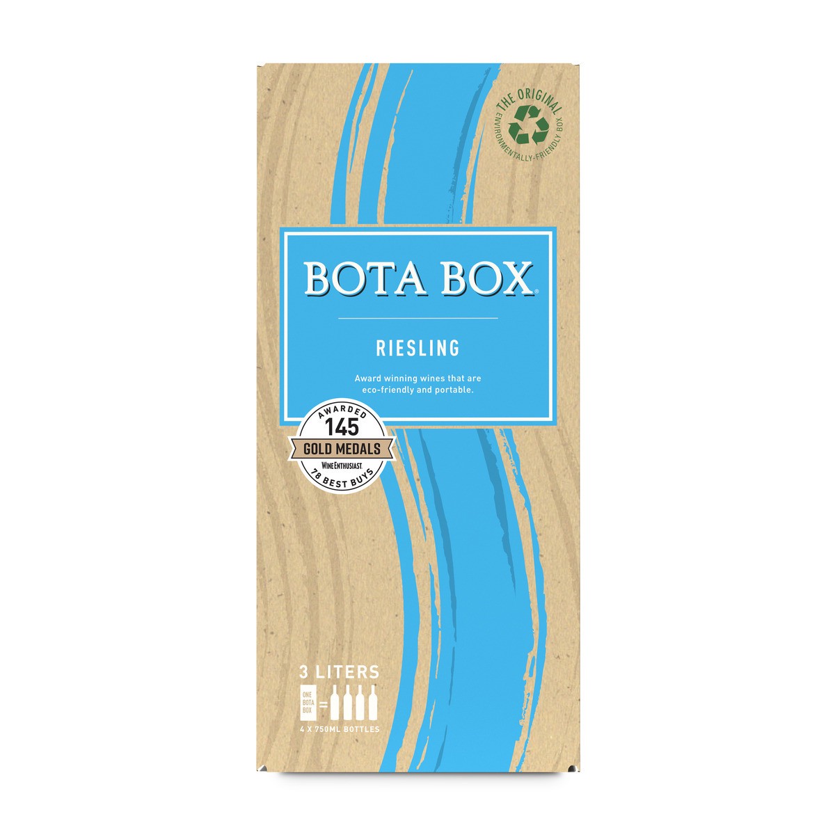 slide 1 of 19, Bota Box Riesling California White Wine, 3 liter