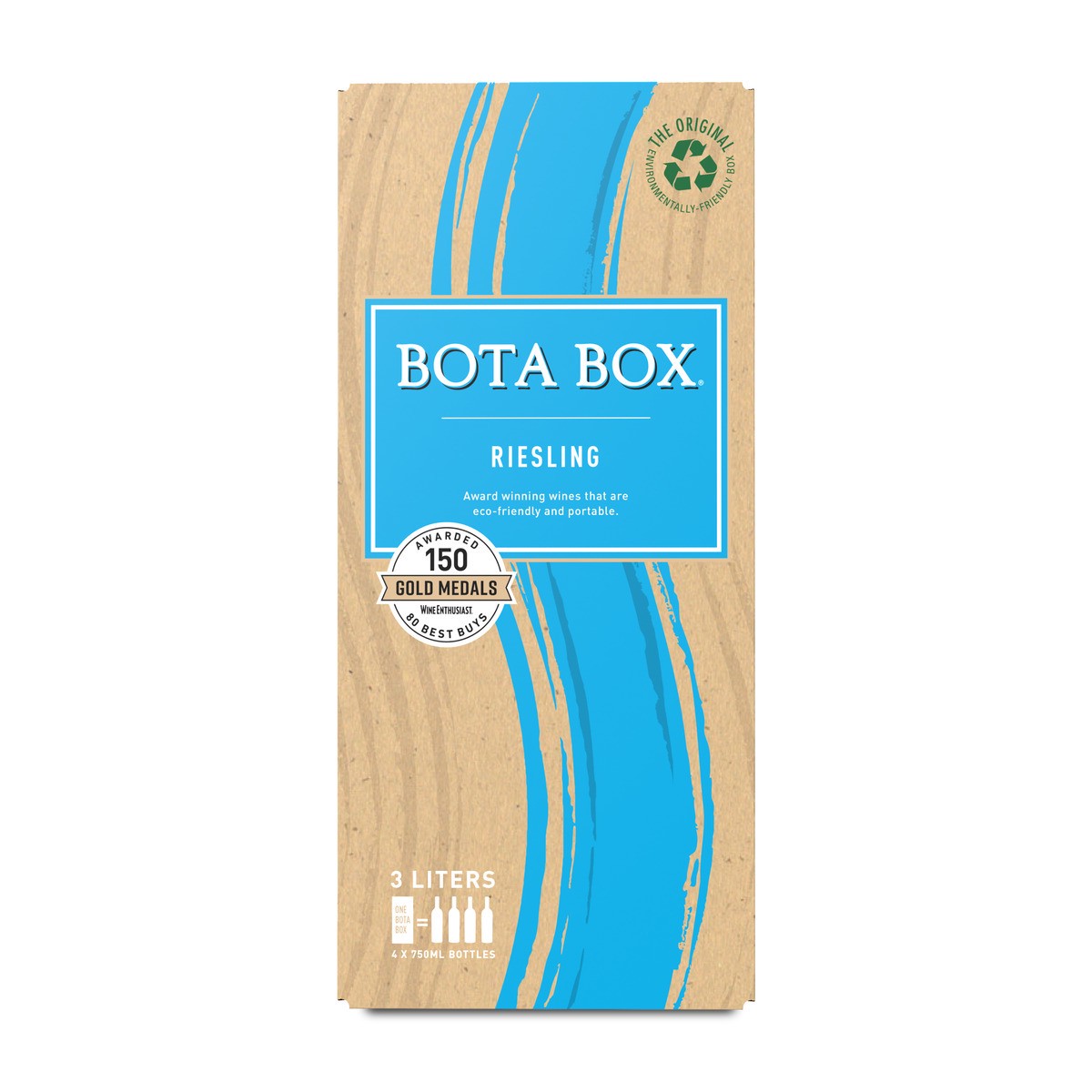 slide 1 of 19, Bota Box Riesling California White Wine, 3 liter