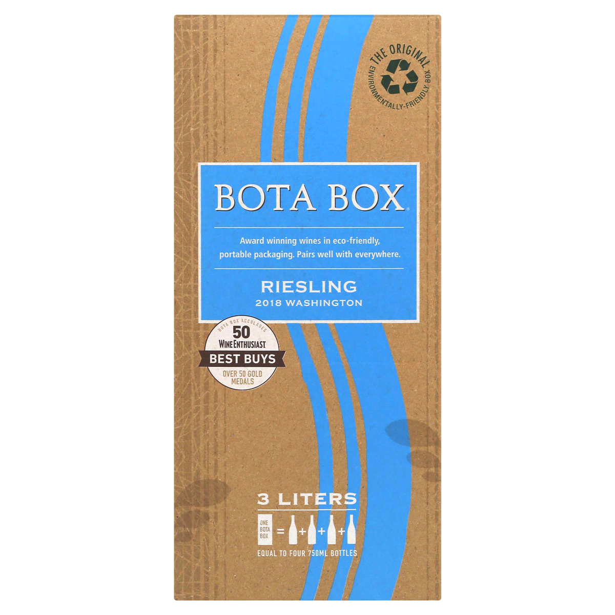 slide 1 of 8, Bota Box Vineyards Bota Box Riesling '09, 3 liter