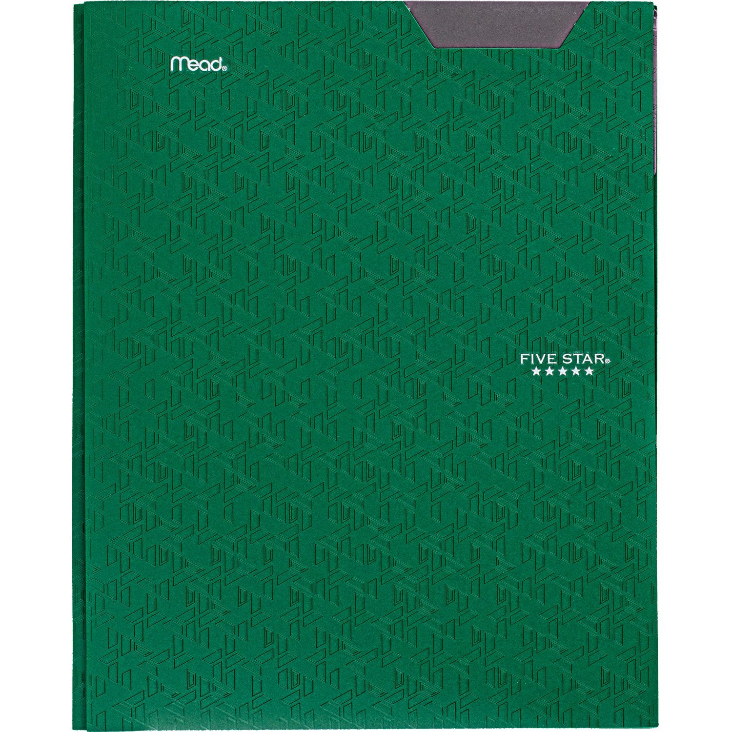 slide 2 of 2, Five Star 2-Pocket Folder - Assorted, 11.75 x 9.5 in