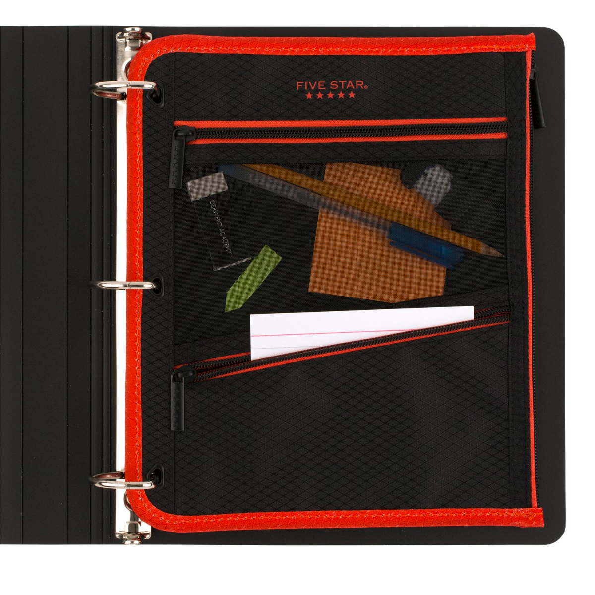 slide 2 of 2, Five Star Zipper Pouch, 1 ct