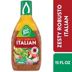 Wish-Bone Zesty Robusto Italian Salad Dressing, 15 fl. oz.