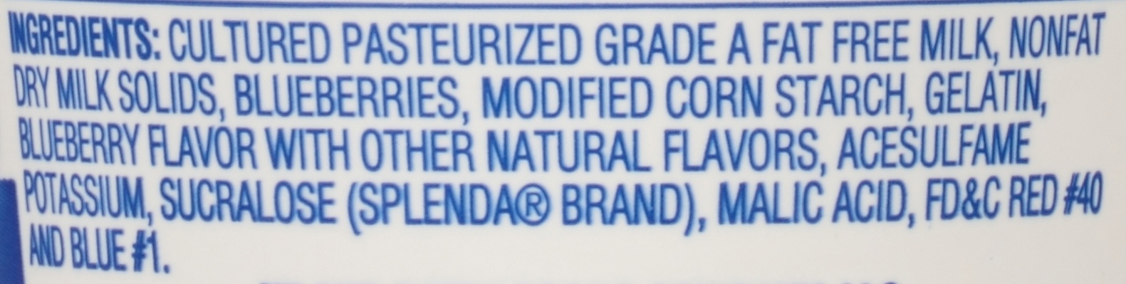 slide 6 of 6, Hiland Dairy Light Fat Free Blueberry Nonfat Yogurt 6 oz. Cup, 6 oz