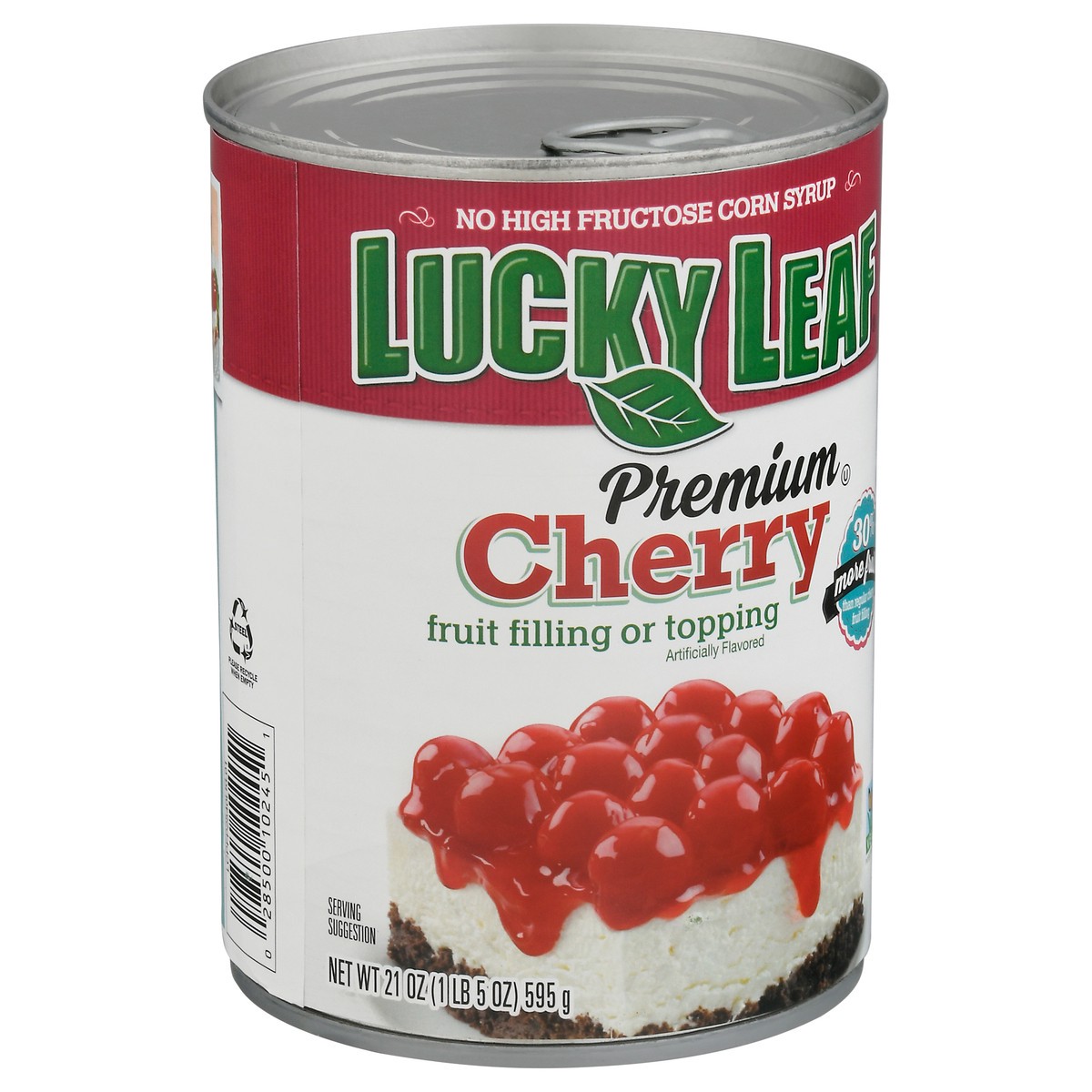 slide 8 of 12, Lucky Leaf Premium Cherry Fruit Filling or Topping 21 oz, 21 oz