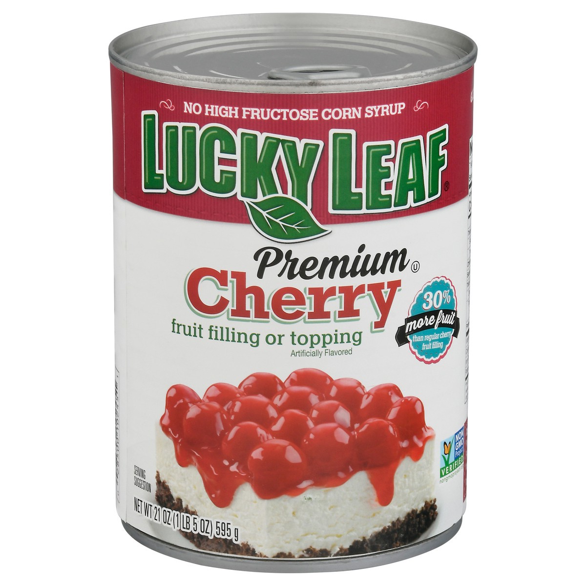 slide 1 of 12, Lucky Leaf Premium Cherry Fruit Filling or Topping 21 oz, 21 oz