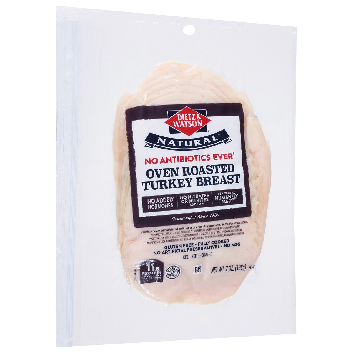 slide 9 of 9, Dietz & Watson Oven Roasted Turkey Breast 7 oz, 7 oz